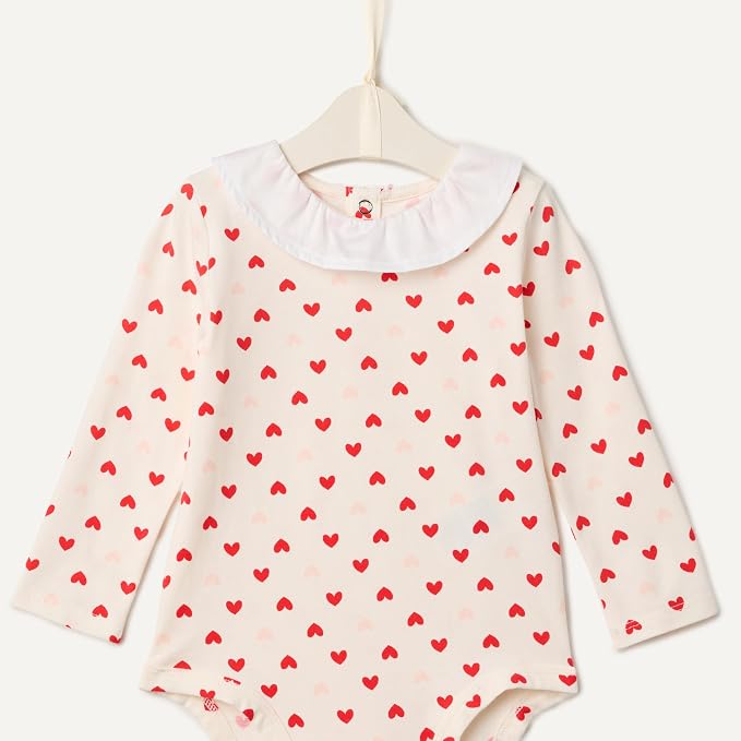 Amazon Essentials x Sofia Grainge Baby Girls' Long Sleeve Cotton Ruffle Collar - Image 4