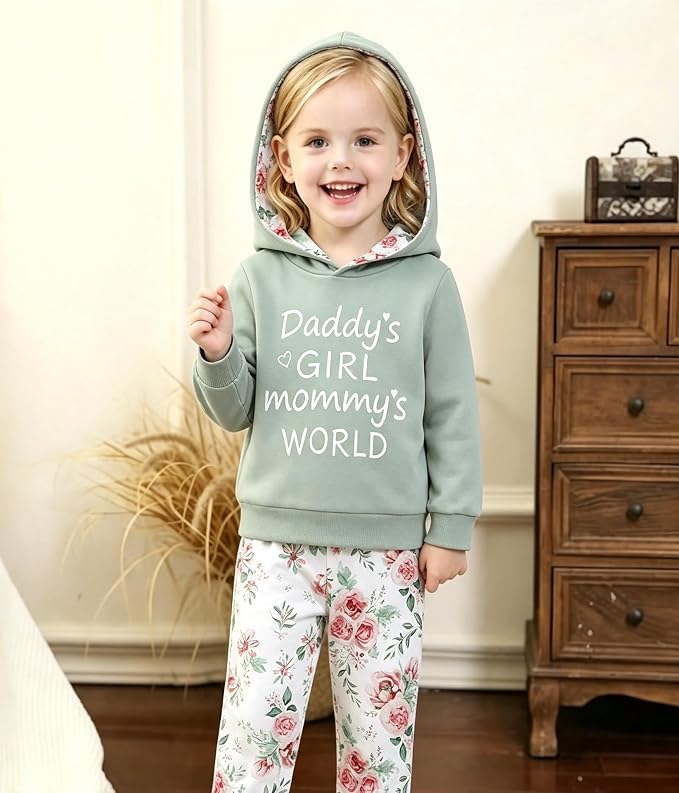 ZOEREA Toddler Girl Clothes Baby little Outfits Fall Winter Cute Sets 1-6T - Image 7
