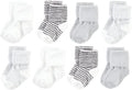 Hudson Baby Baby 8-pack Cotton Rich Newborn and Terry Socks by HudsonBaby