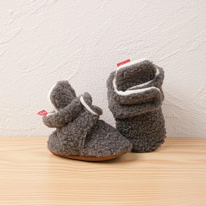 Sawimlgy Newborn Infant Baby Girl Boy Cotton Booties Stay On Sock Slippers Soft - Image 2