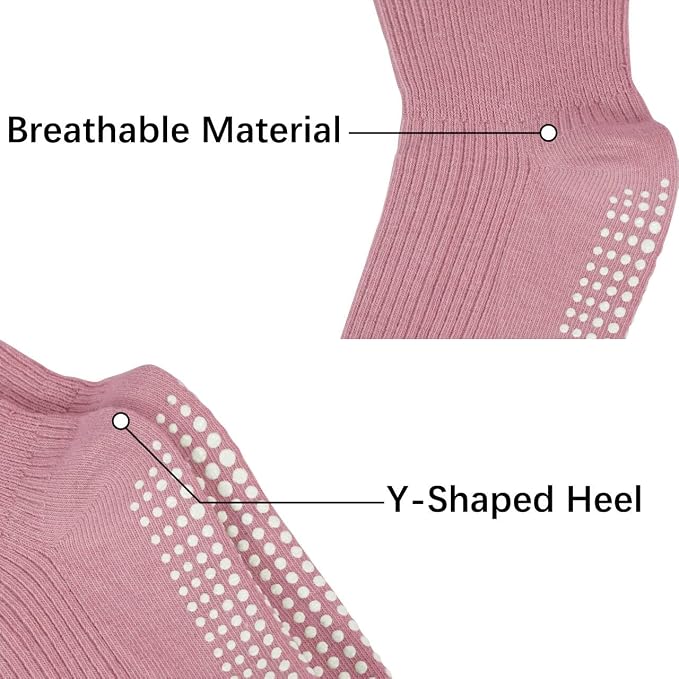 Girls Ruffle Socks Non-Slip Ankle Socks - Image 4
