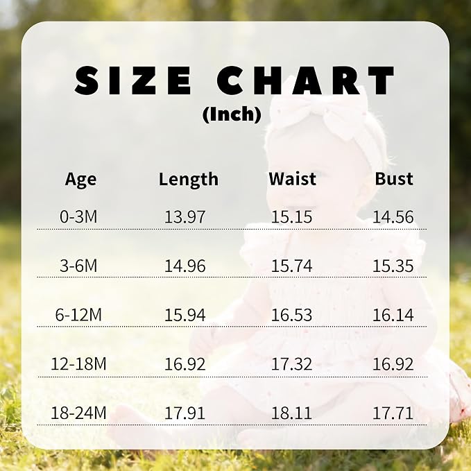 YOUNGER TREE Baby Girl Clothes Ruffle Romper Boho Dress Summer Cake Smash - Image 6