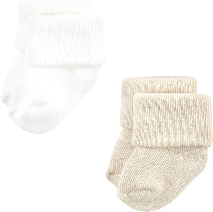 Hudson Baby Baby 8-pack Cotton Rich Newborn and Terry Socks - Image 6