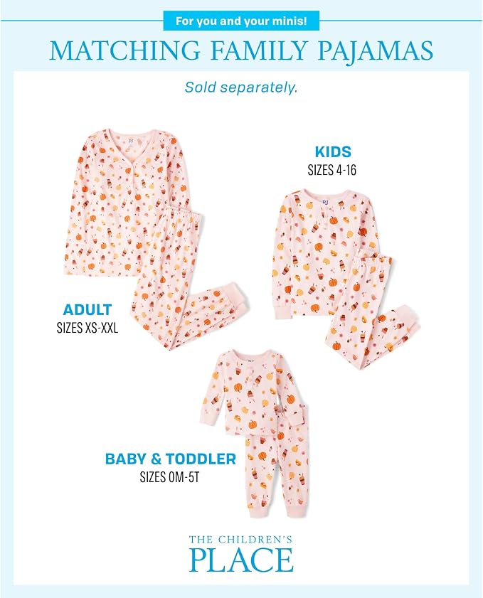The Children's Place Family Matching Halloween and Holiday Pajama Sets - Image 2