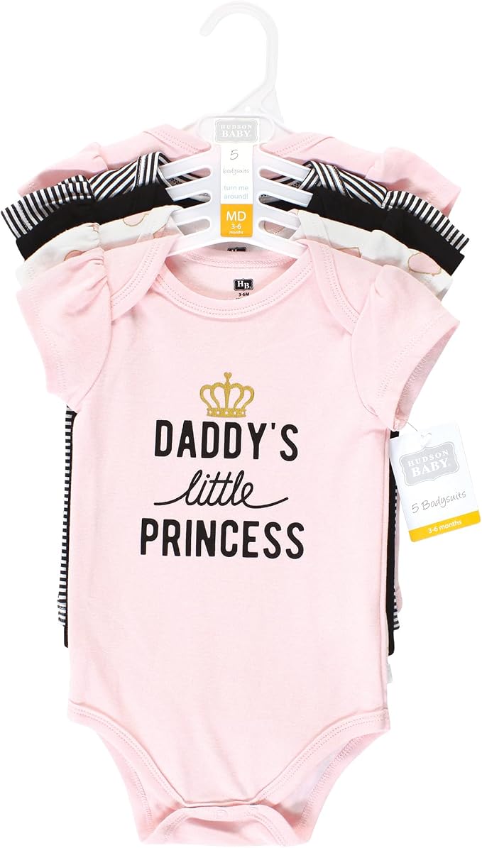 Hudson Baby Unisex Baby Cotton Bodysuits - Image 2
