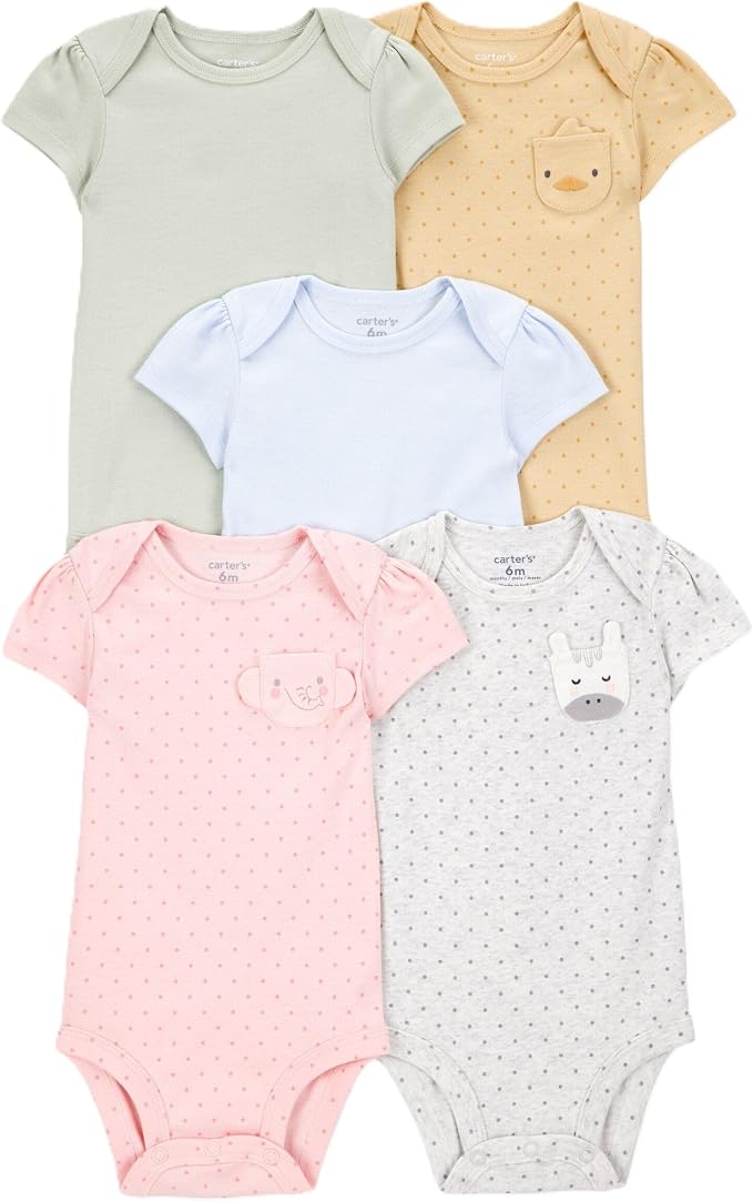 Carter's baby-girls Multi-pk Bodysuits 126g330 by Carters