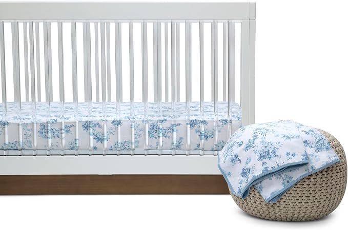 Delta Children 100% Organic Cotton Fitted Crib Sheets - Image 8