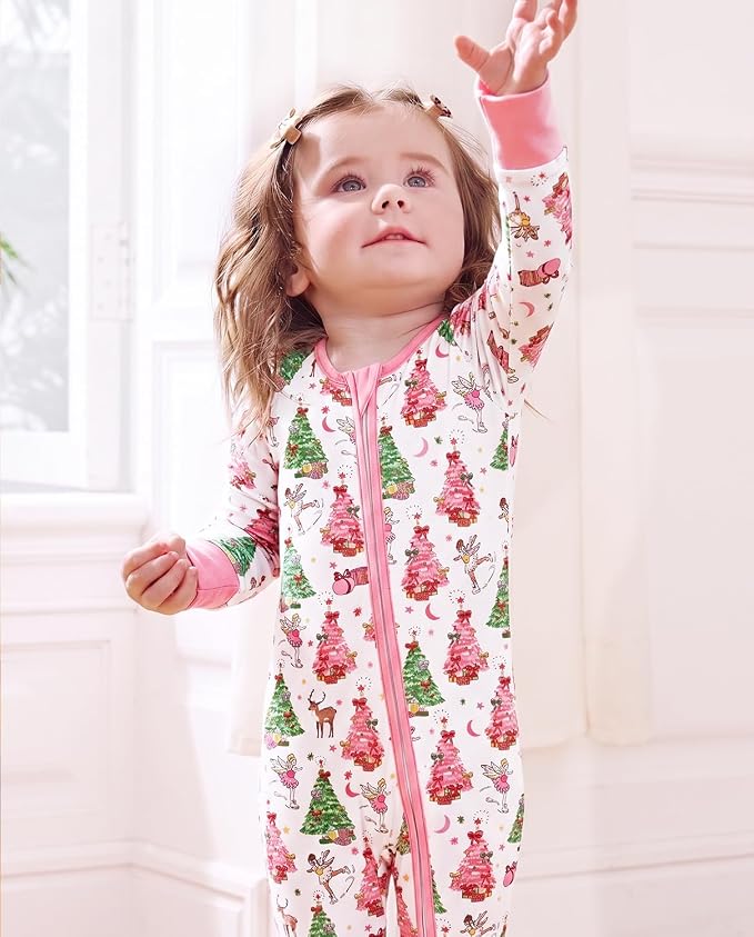babee Reshinee Viscose derived from bamboo Baby Pajamas Convertible Footie - Image 5