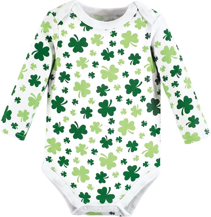 Hudson Baby baby-boys Cotton Long-sleeve Bodysuits 3-pack - Image 4