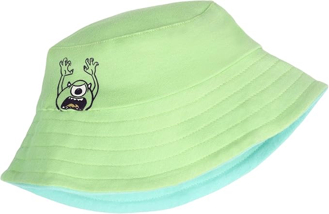 Disney Baby Boys' 2-Piece Romper and Bucket Hat Set Newborn to Infant - Image 2