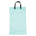 wegreeco Reusable Hanging Wet Dry Cloth Diaper Bag (Checkerboard Mint Green)