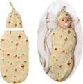 Tortilla Swaddle Blankets Soft Receiving Blanket Burrito Baby Swaddle Wrap by Figtihw