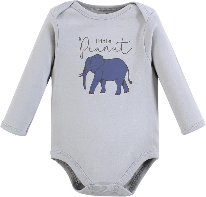 Touched by Nature Unisex Baby Organic Cotton Long-Sleeve Bodysuits - Image 3