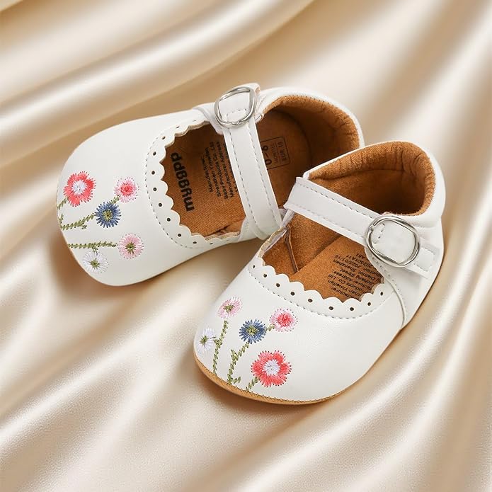 Ohwawadi Infant Baby Boys Girls Slippers Cozy Fleece Booties Soft Bottom Warm - Image 5
