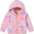 Toddler Baby Girl Fleece Jackets Fall Clothes Hooded Zip Fuzzy Coats by Adarl