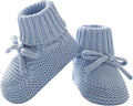 Hadetoto Baby Booties Cotton Newborn Boys Girls Shoes Knit Socks | Cozy Warm by Hadetoto