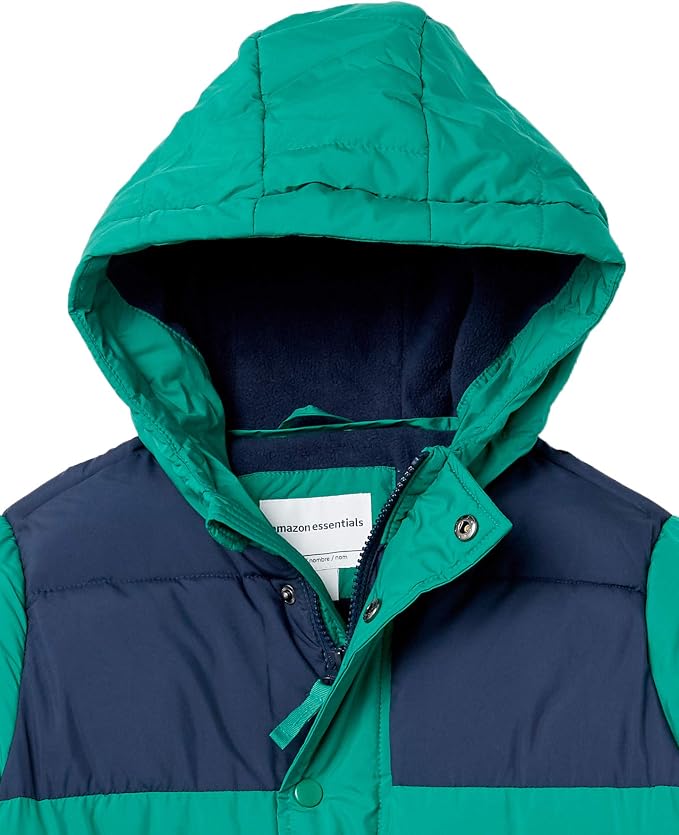 Amazon Essentials Babies, and Boys' Heavyweight Hooded Puffer Jacket - Image 3