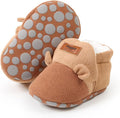 Baby Booties Cozy Fleece Slippers Soft Baby Shoes by GDSDYM