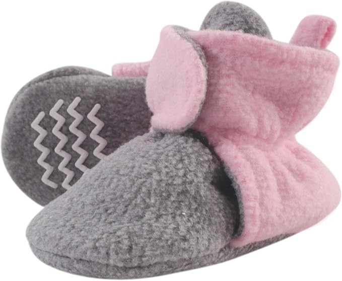 Hudson Baby Unisex-Baby Cozy Fleece BootiesSlipper Sock by HudsonBaby