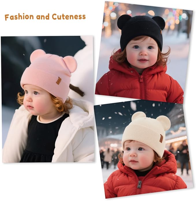 DANMY Baby Beanie Warm Winter Hat - Image 6