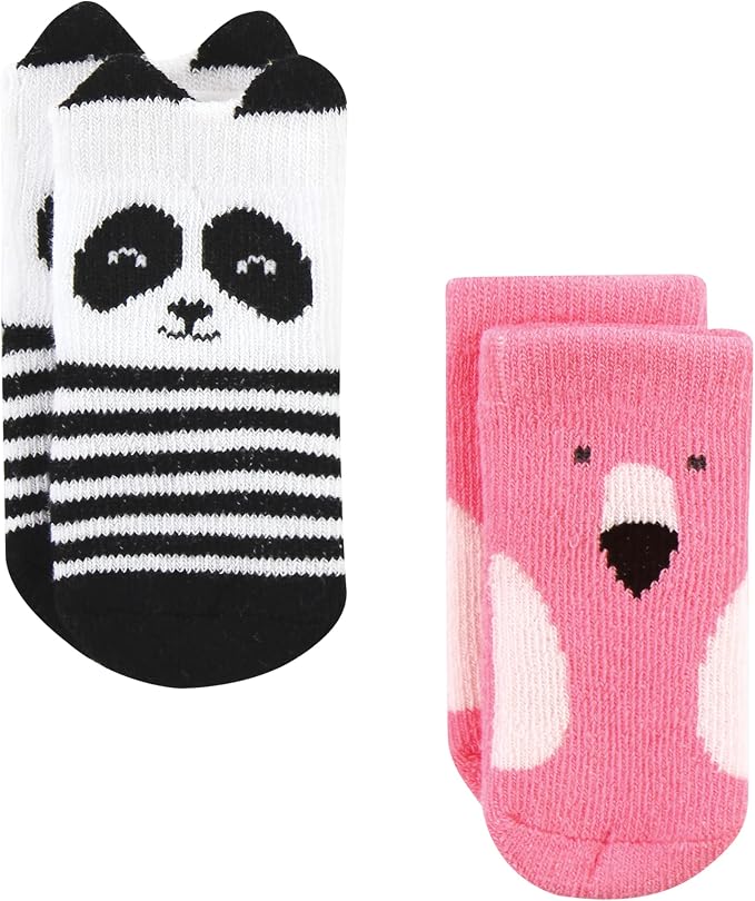 Hudson Baby Baby 8-pack Cotton Rich Newborn and Terry Socks - Image 6