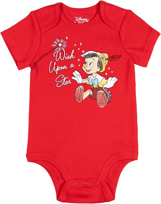 Disney Baby 5-Pack Short Sleeve Bodysuits Newborn to Infant - Image 5