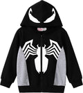 Marvel Zipper Hoodie Spiderman Hood Sweatshirt Hulk Cardigan Boy Girl 2-12Y | by Marvel