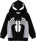 Marvel Zipper Hoodie Spiderman Hood Sweatshirt Hulk Cardigan Boy Girl 2-12Y | by Marvel