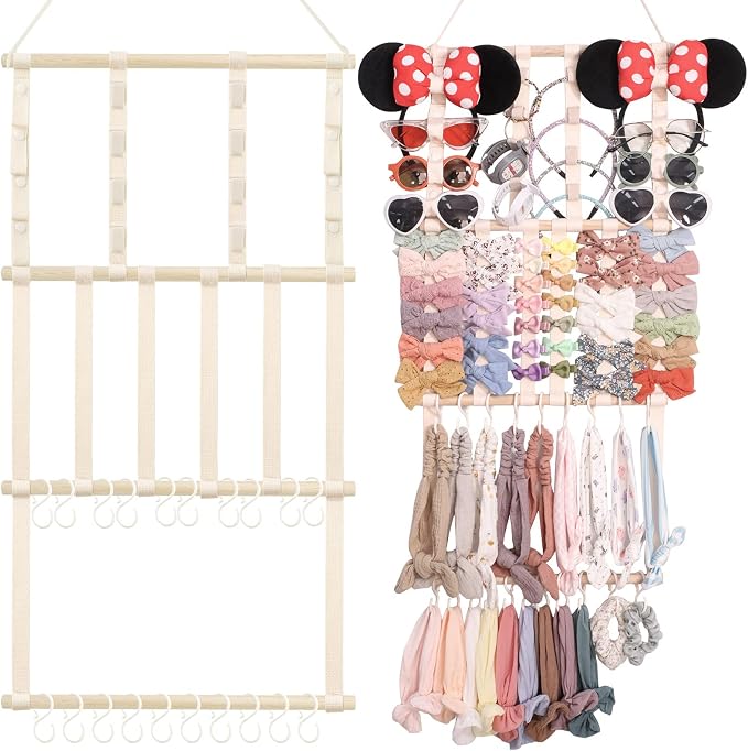 POVETIRE Headband Holder Hair Bows Organizer by POVETIRE