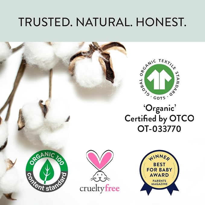 HonestBaby 5-pack Short Sleeve Bodysuits One-piece 100% Organic Cotton - Image 6