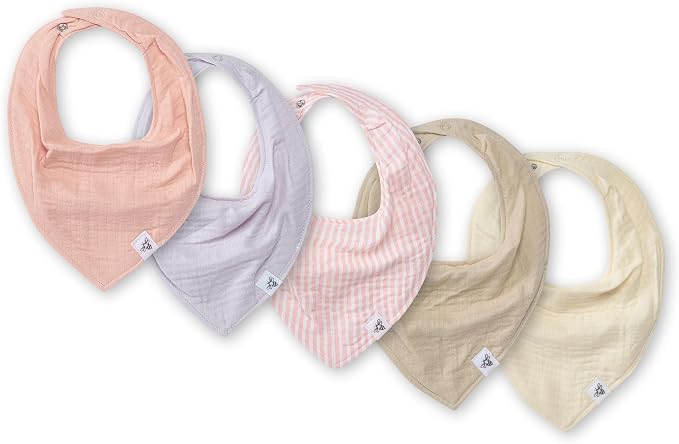 Burt's Bees Baby Bandana Bib Set by BurtsBeesBaby