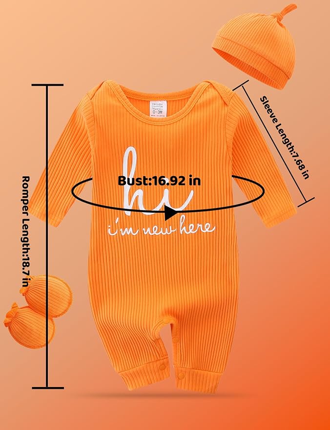Babymine Newborn Coming Home Outfit Unisex Baby Clothes - Image 7
