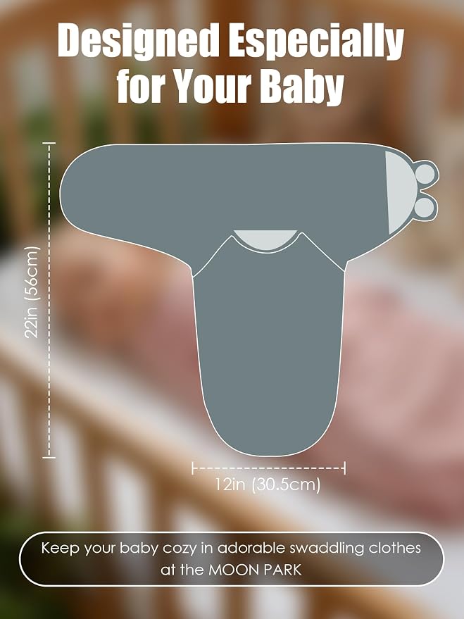 Newborn Swaddle Blanket Wrap 0-3 Months - Image 2