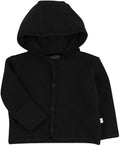 HonestBaby Matelasse Snap-Front Hooded Jacket Organic Cotton by HonestBaby