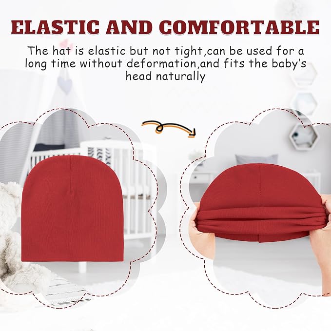 Century Star Baby Beanie Hats Newborn Infant Toddler Beanies - Image 3