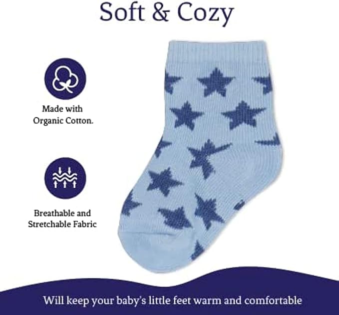 Rising Star Baby Sock, Toddler Sock, Kids Socks Multipacks - Image 3