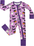 pureborn Baby Sleeper Viscose from Bamboo Zipper Footies 0-24 Months by pureborn