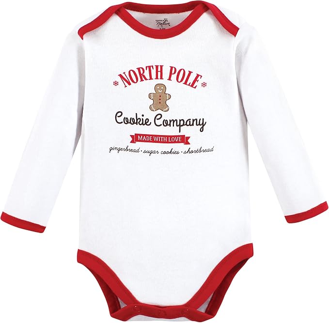 Touched by Nature Unisex Baby Organic Cotton Long-Sleeve Bodysuits - Image 3