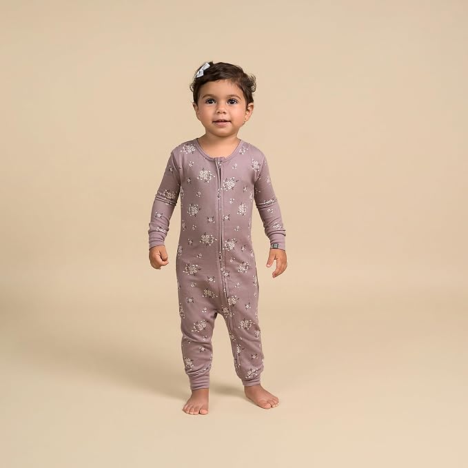 Modern Moments by Gerber Baby Boys & Girls Hacci Footless Pajamas - Image 3