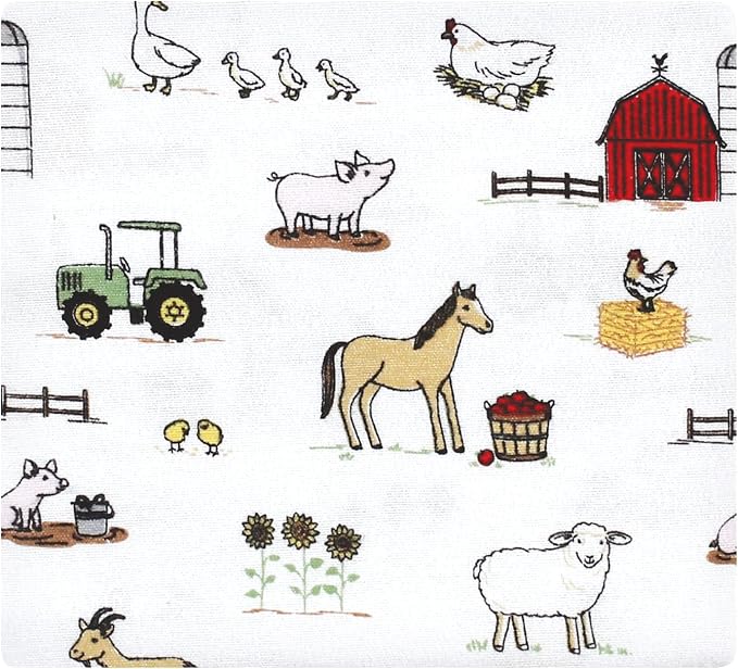 Luvable Friends Little Treasure Flannel Receiving Blankets 7pk - Image 2