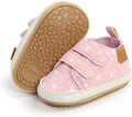 Clowora Baby Boys Girls Shoes Non-Slip Rubber Sole Sneakers Infant First Walking Toddler Crib Shoes Newborn Loafers Flats.
