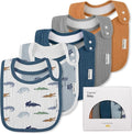 Muslin Baby Bibs for Drooling and Teething, Bibs for Boys Girls | Soft Cotton by EgmaoBaby