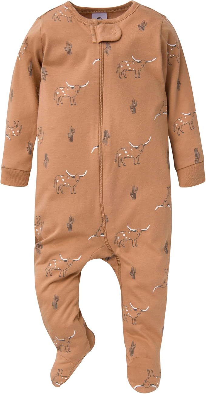 Gerber Baby Boys' 4 Pack Sleep 'N Play Footie - Image 3