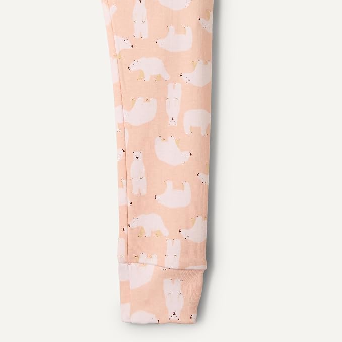 Amazon Essentials x Sofia Grainge Unisex Babies' Snug-Fit Cotton Footed Pajamas - Image 3