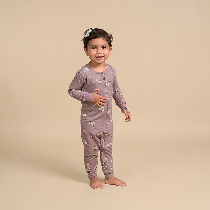 Modern Moments by Gerber Baby Boys & Girls Hacci Footless Pajamas - Image 2