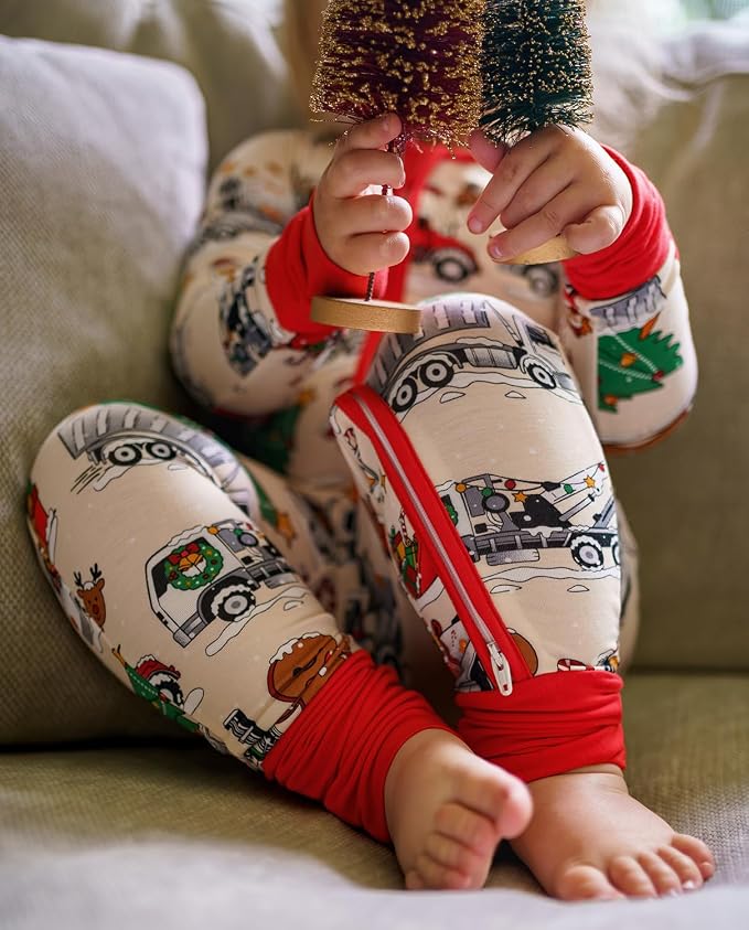 babee Reshinee Bamboo Viscose Baby Footie Pajama, Zipper Sleeper Boys Girls - Image 3