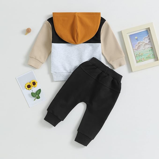 Baby Boy Clothes Infant Hoodie Set Long Sleeve Sweatshirts - Image 4