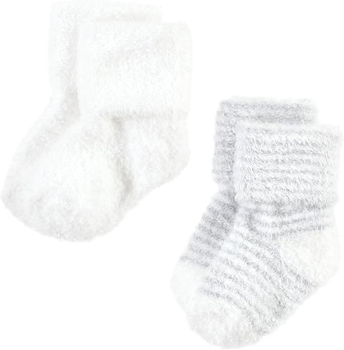 Hudson Baby Baby 8-pack Cotton Rich Newborn and Terry Socks - Image 3