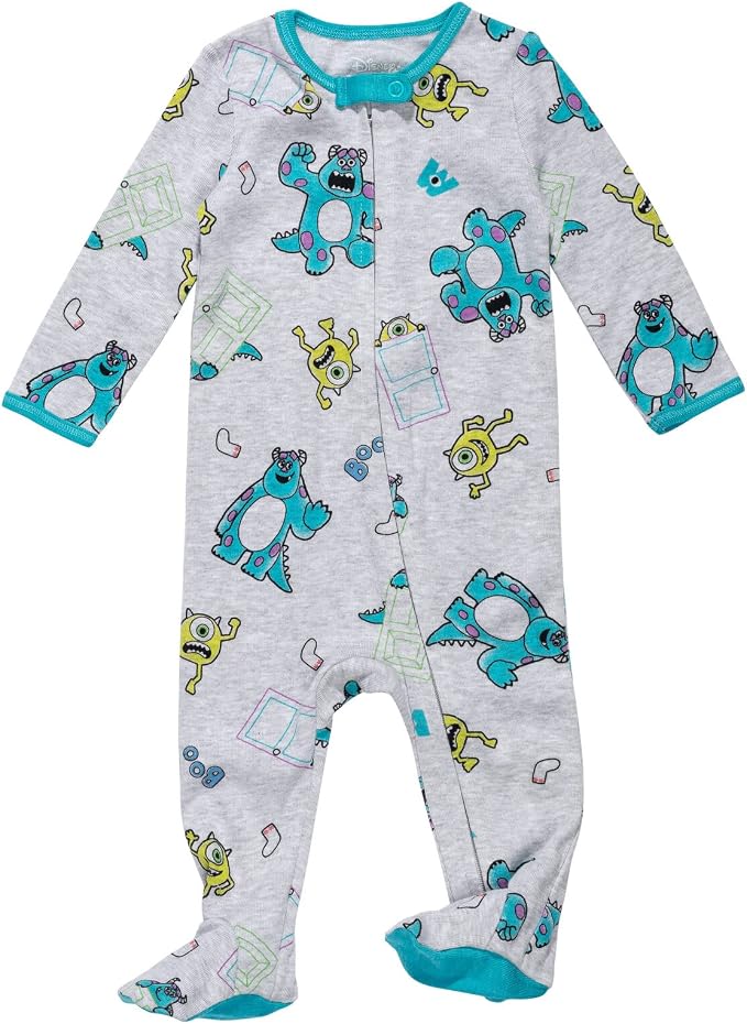 Disney Baby Boys' 2-Pack Footed One-Piece Sleep N' Play Newborn to Infant - Image 4
