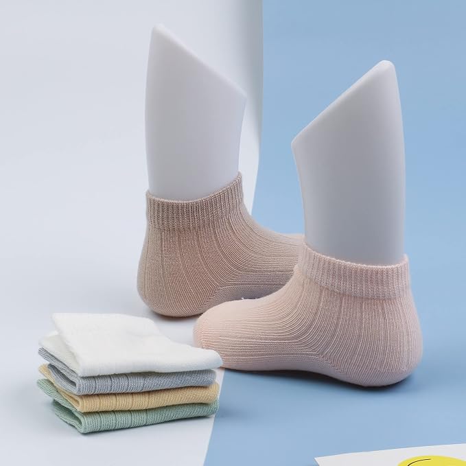6 Pairs Baby Girls Socks - Image 5
